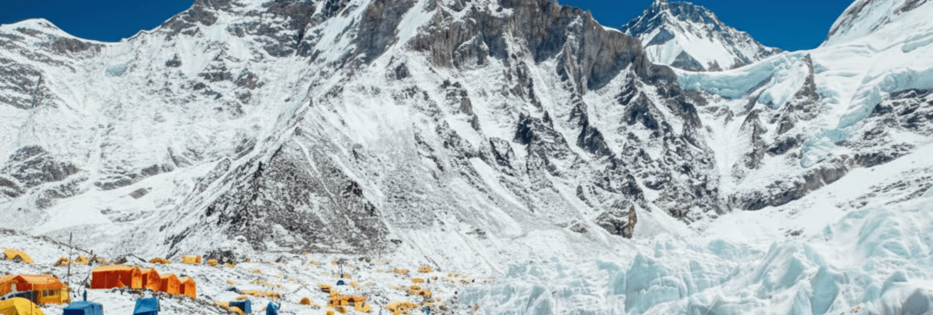 Everest Base Camp camping experience in Nepal Himalayas