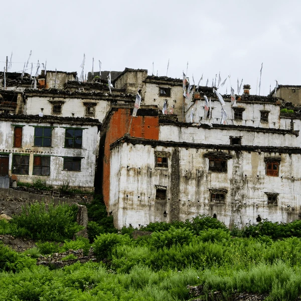 Upper Mustang Trek trail in Nepal