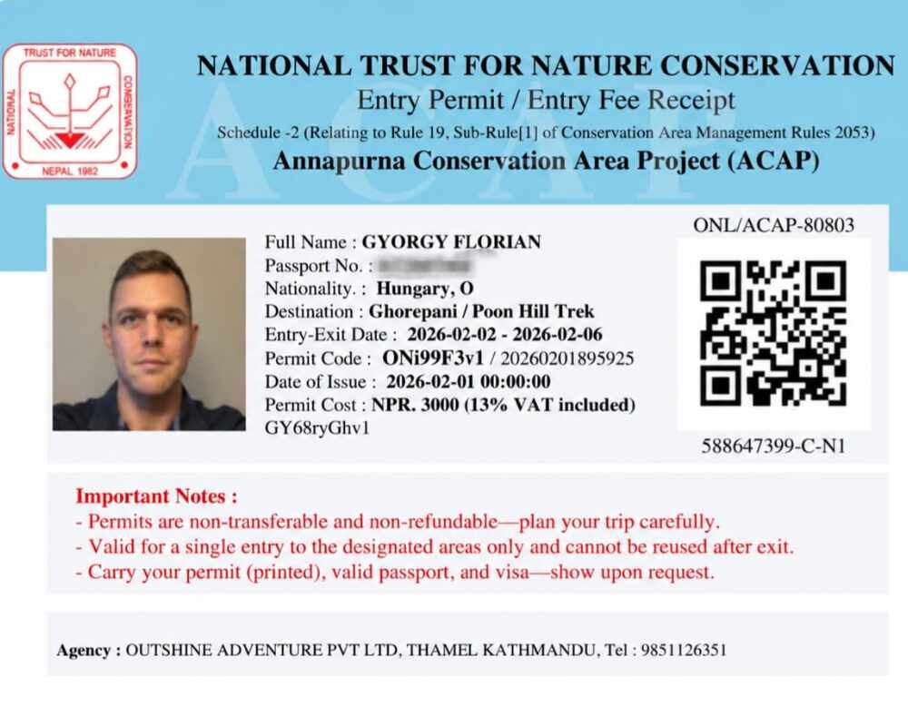 ACAP Permit
