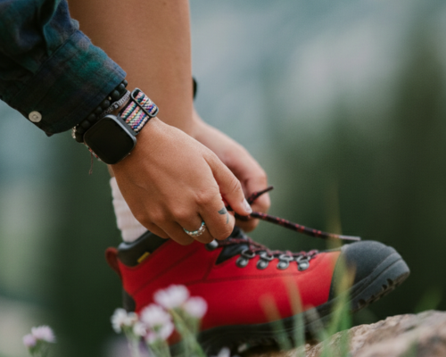 Perfect boots for trekking.