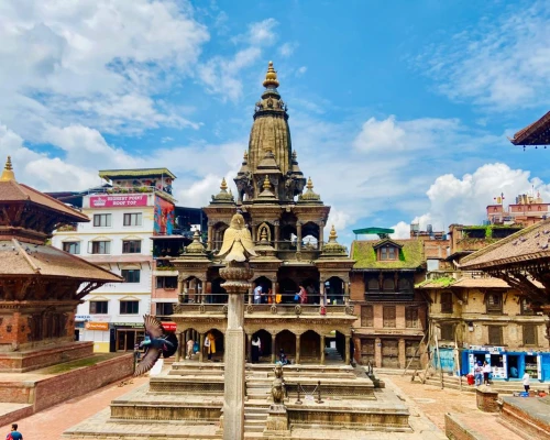 Krishna Temple In Patan 